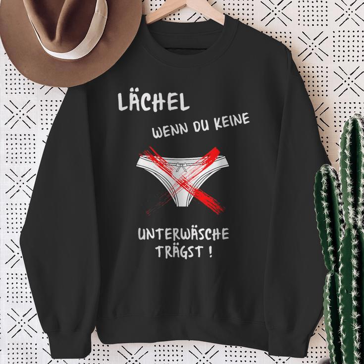 Smile Wenn Du Keine Untertragen Sweatshirt Geschenke für alte Frauen