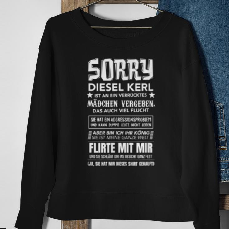 Sorry Dieser Kerl Ist Vergeben For Loved Ones Sweatshirt Geschenke für alte Frauen