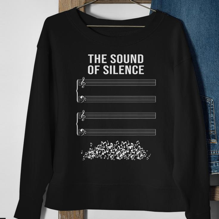 The Sound Of Silence I For Marching Band Or Orchestra Sweatshirt Gifts for Old Women