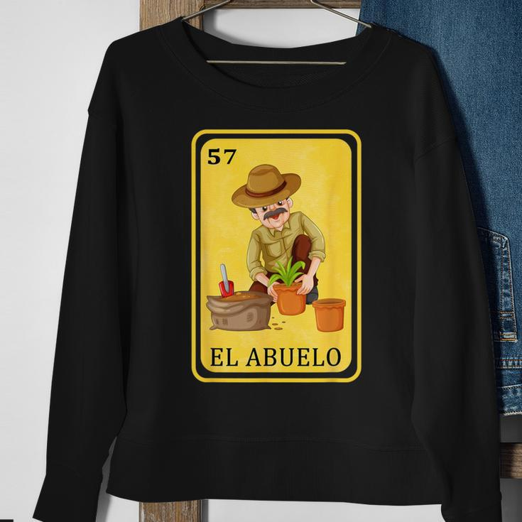 Spanish-Mexican Bingo El Abuelo Sweatshirt Gifts for Old Women
