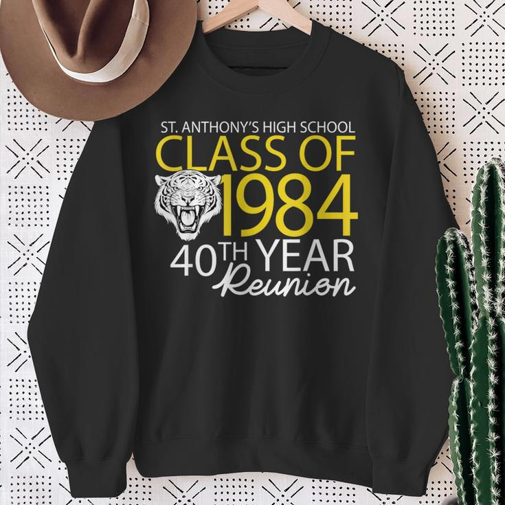 St Anthony's High School Class Of 1984 40Th Year Reunion Sweatshirt Gifts for Old Women