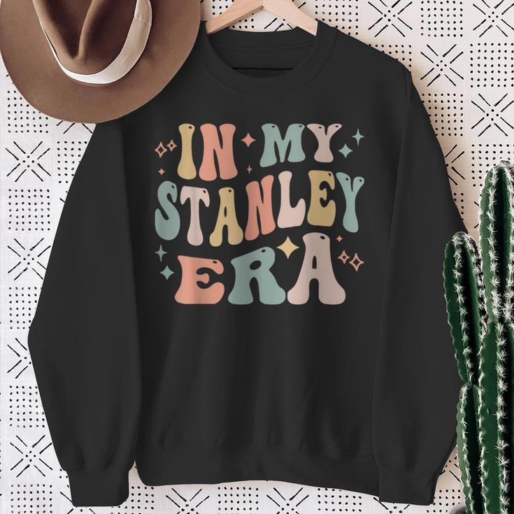 In My Stanley Era Retro Groovy Sweatshirt Gifts for Old Women