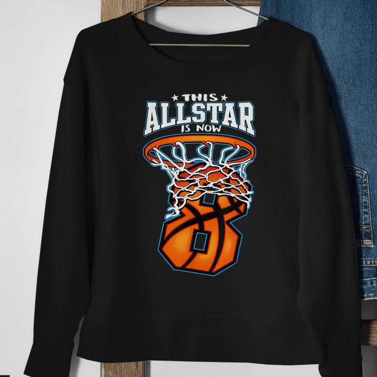 This All Star Is Now 8 Birthday & Sweatshirt Gifts for Old Women