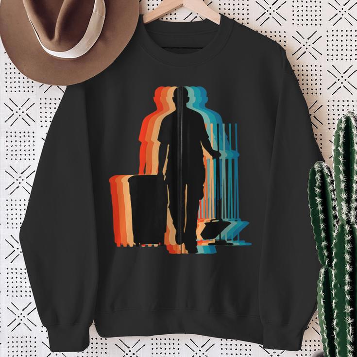 Stolzer Hausmeister Papa Retrointage Hausmeister Papa Kapuzenjacke Sweatshirt Geschenke für alte Frauen