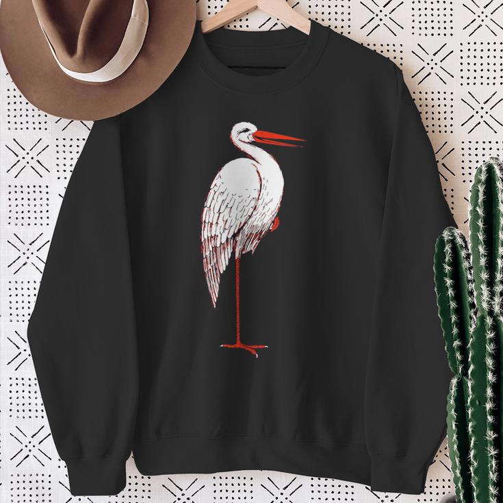 Stork Stork Sweatshirt Geschenke für alte Frauen