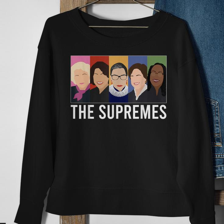 The Supremes Ketanji Brown Jackson Scotus Rbg Sotomayor Meme Sweatshirt Gifts for Old Women