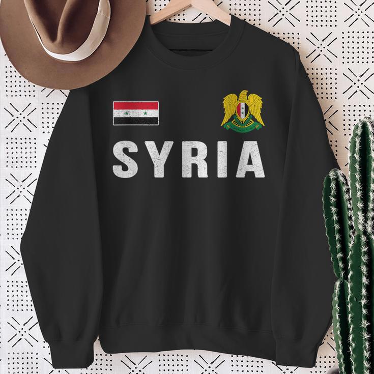 Syria Syrian Flag Syria Sweatshirt Geschenke für alte Frauen