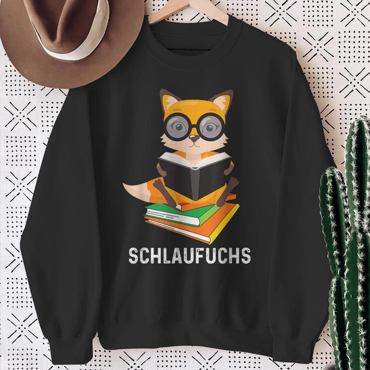 Tabuchs Klugscheisser Besserwisser Fox Slogan Sweatshirt Geschenke für alte Frauen