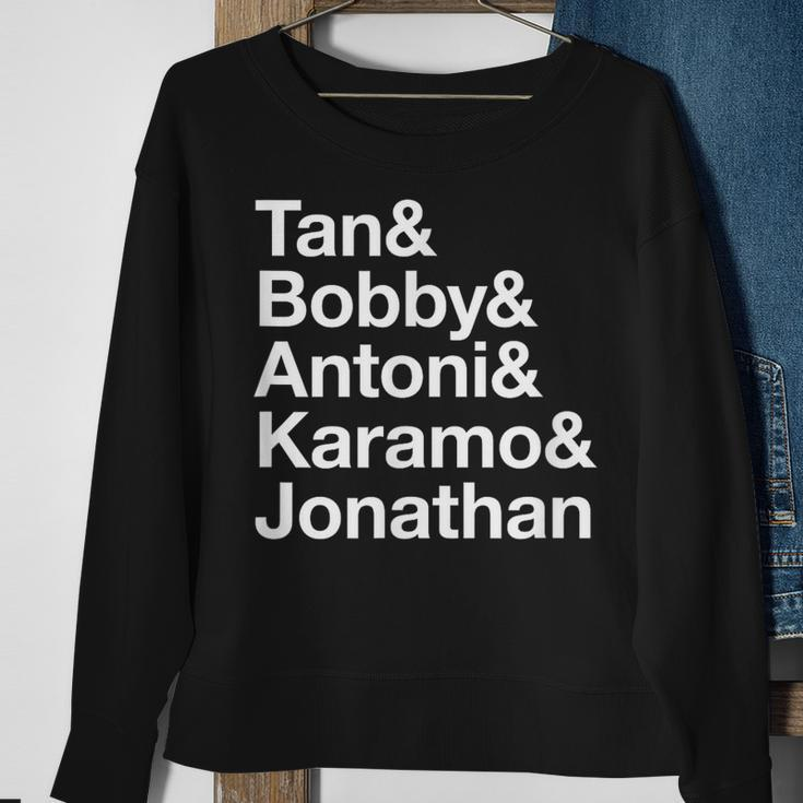Tan Bobby Antoni Karamo Jonathan Queer English Sweatshirt Gifts for Old Women