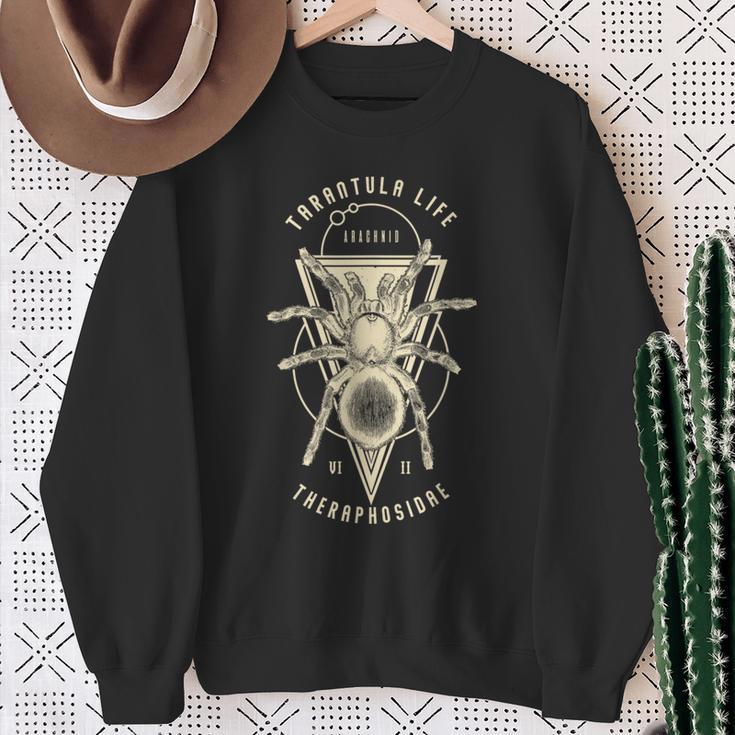 Tarantula Life Geometric Indie Pet Spider Owner Tarantula S Sweatshirt Geschenke für alte Frauen