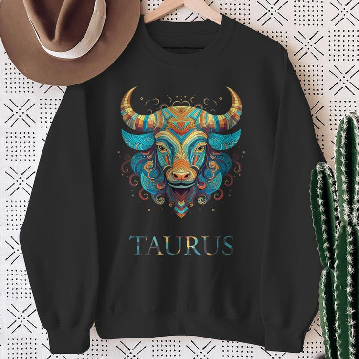 Taurus Zodiac Star Sign Personality Sweatshirt Gifts for Old Women
