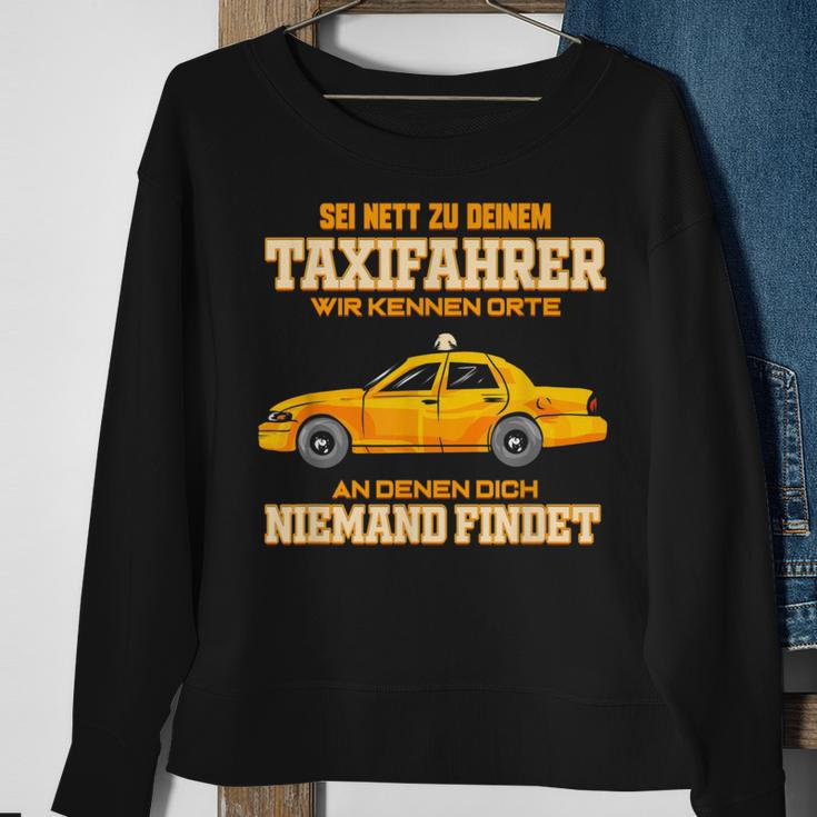 Taxi Driver For Taxi Driving Taxi Driver Sweatshirt Geschenke für alte Frauen