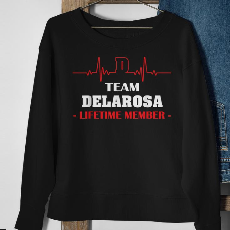 Team Delarosa Lifetime Member Family Youth Kid 1Kmo Sweatshirt Gifts for Old Women