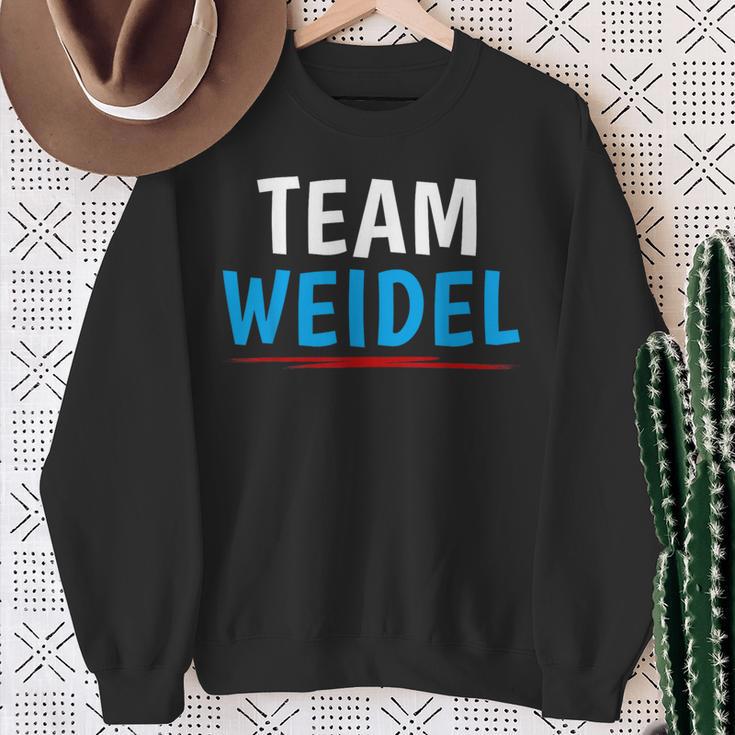 Team Weidel Sweatshirt Geschenke für alte Frauen