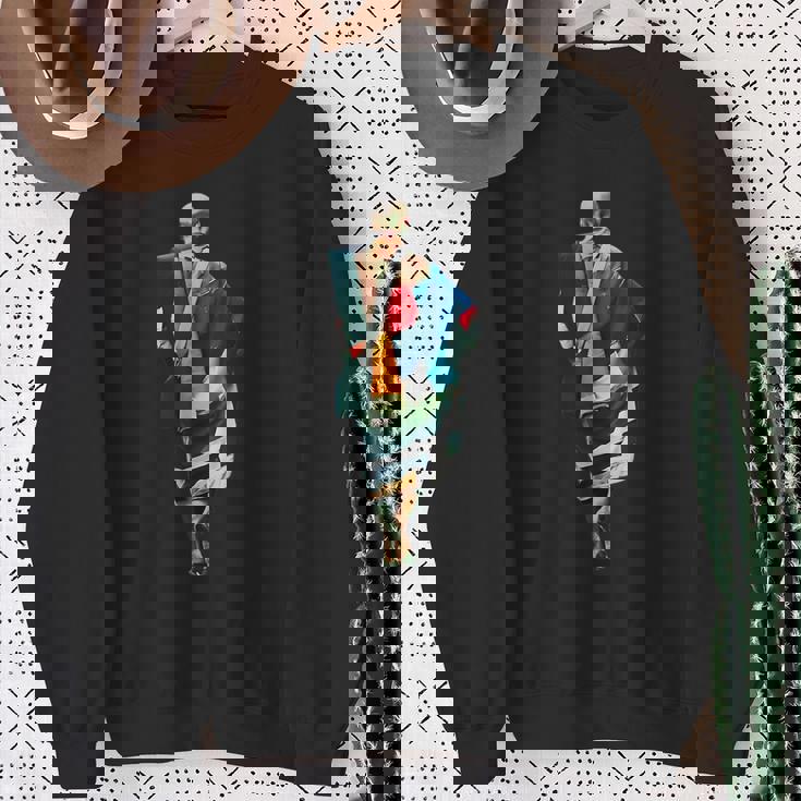 Thich Minh Tue On Back Monks Minh Tue Vietnamese Sweatshirt Gifts for Old Women