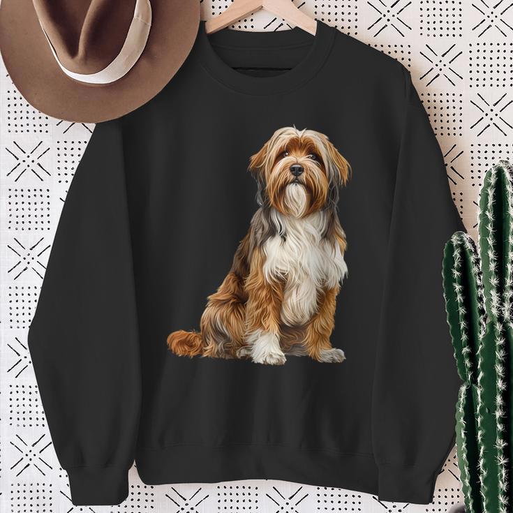 Tibetischer Terrier Sweatshirt Geschenke für alte Frauen