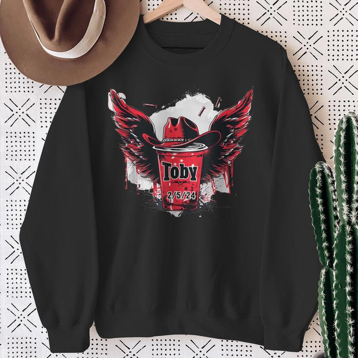 Toby Red Solo Cup Summer Drinking Song Party Sweatshirt Gifts for Old Women