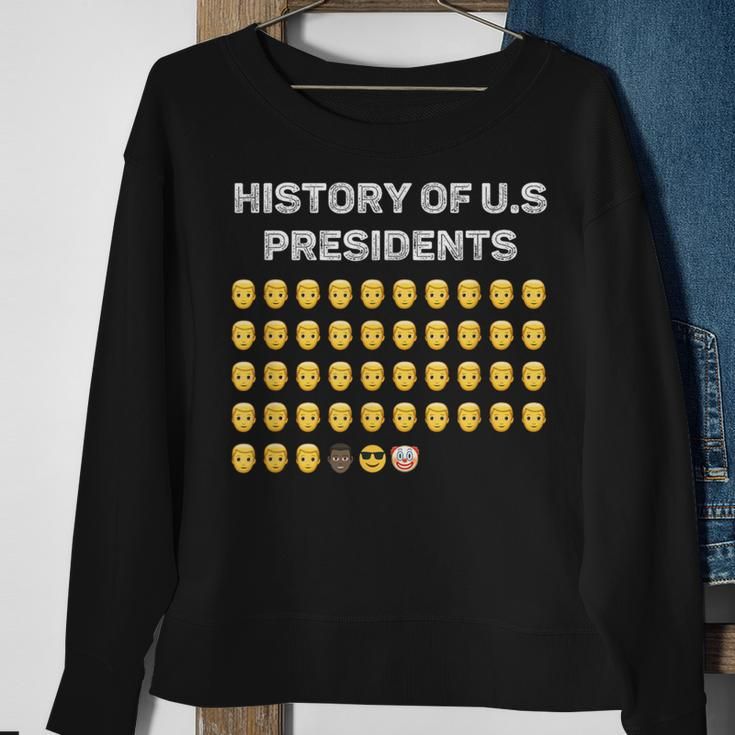 History Of US President 45Th Cool President Sweatshirt Gifts for Old Women
