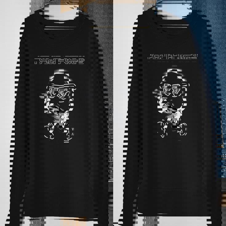 Totality Rocks Total Solar Eclipse 2024 Sweatshirt | Seseable UK