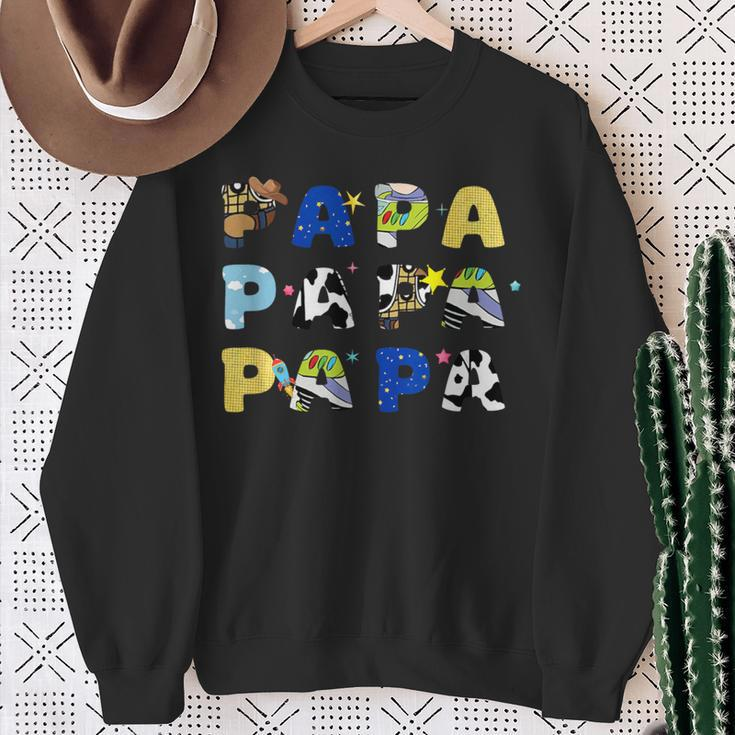 Toy Story Papa Boy Dad Father's Day For Mens Sweatshirt Gifts for Old Women