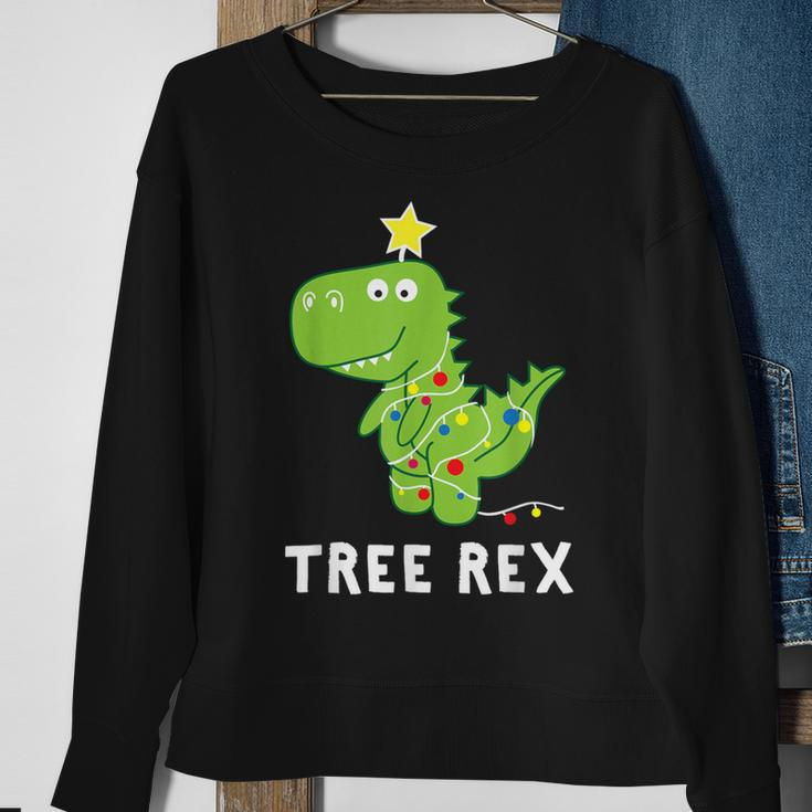 Tree Rex Dinosaur Pyjamas Sweatshirt Geschenke für alte Frauen