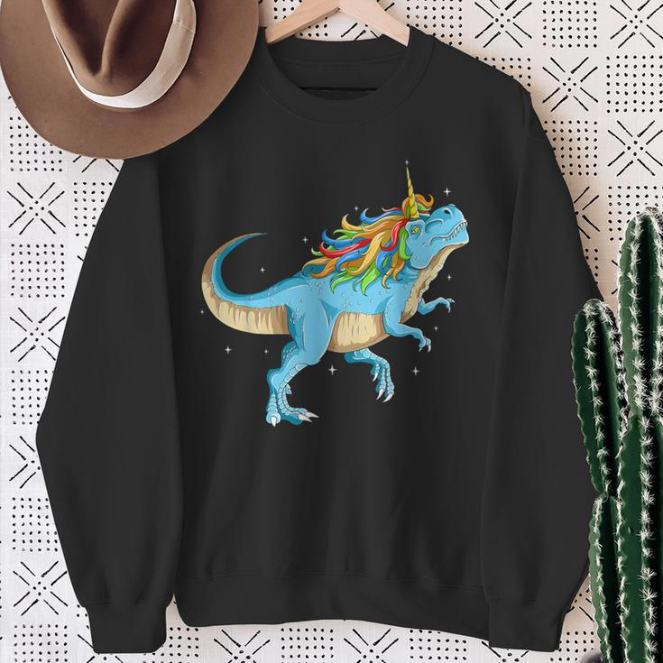 Trex Tyrannosaurus Dinosaur T-Rex Sweatshirt Geschenke für alte Frauen