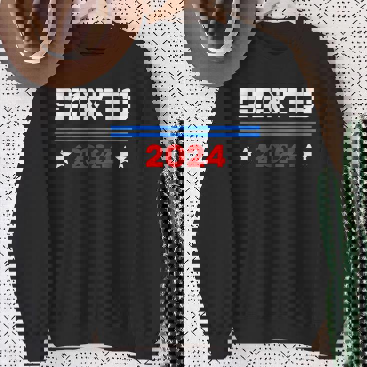 Trump 2024 En Las Elecciones Del Presidente Hebreo Donald Trump 2024 Camisa de entrenamiento Regalos para ancianas