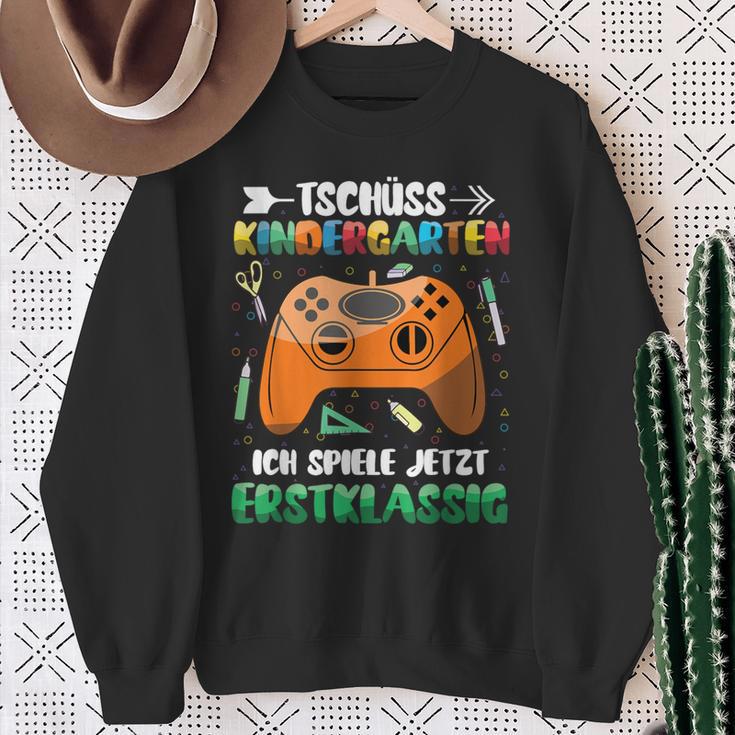 Tschüss Kindergarten Ich Spiele Jetzt Erstklassig Sweatshirt Geschenke für alte Frauen