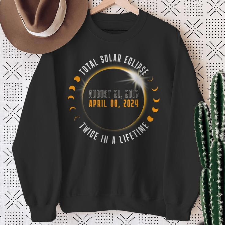 Twice In A Lifetime America Totality 40824 Solar Eclipse Sweatshirt Gifts for Old Women
