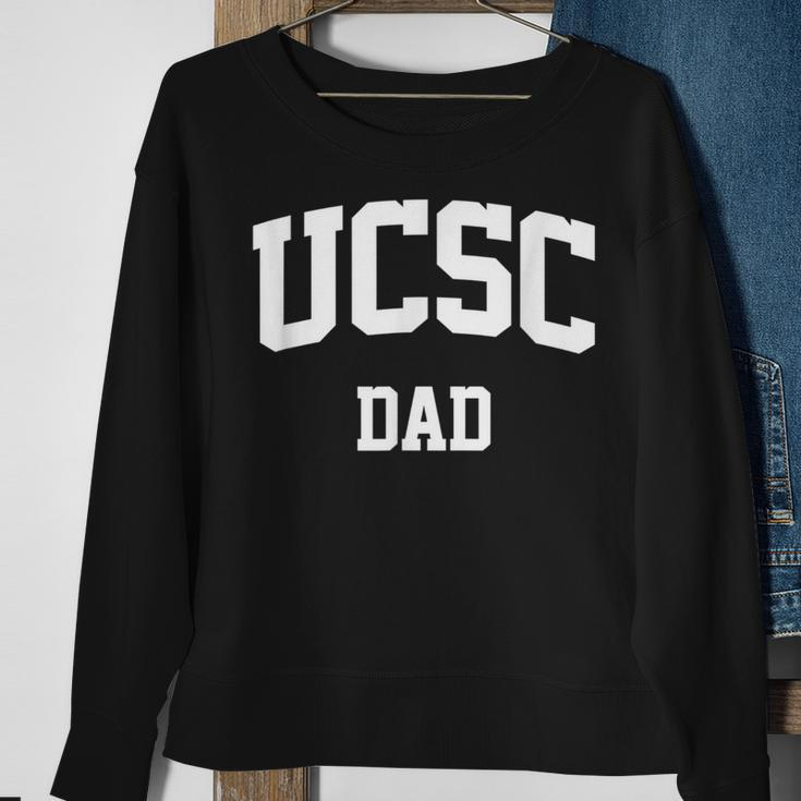 Ucsc Dad Athletic Arch College University Alumni Sweatshirt Gifts for Old Women