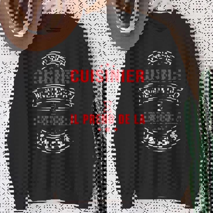 Un Super Cuisinier Neieillit Pas Cadeau Cuisinier Sweater e Cadeaux pour les femmes âgées