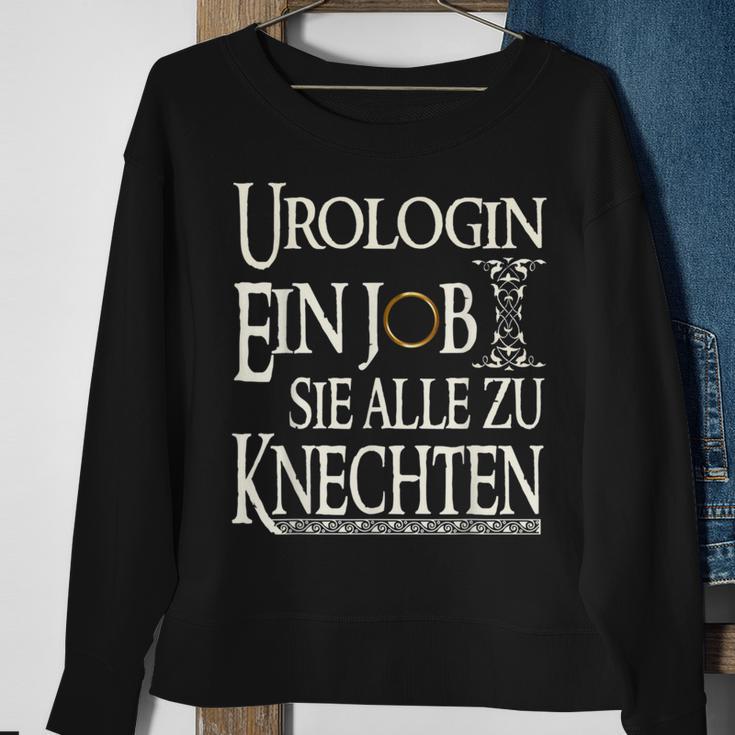 Urologin Ein Job Sie Zu Knechten Urologin Black Sweatshirt Geschenke für alte Frauen