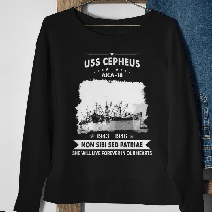 Uss Cepheus Aka Sweatshirt Gifts for Old Women