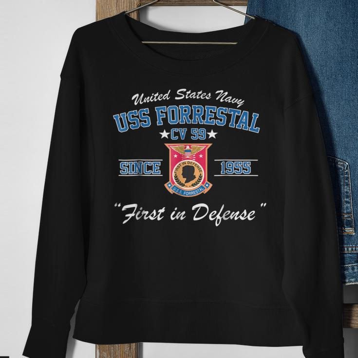 Uss Forrestal Cv59 Sweatshirt Gifts for Old Women