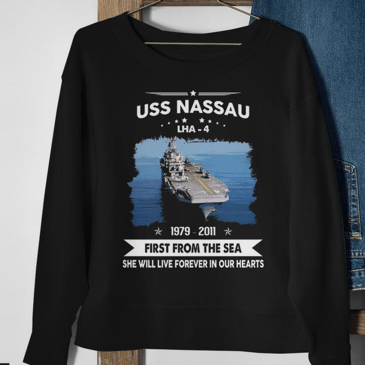 Uss Nassau Lha Sweatshirt Gifts for Old Women