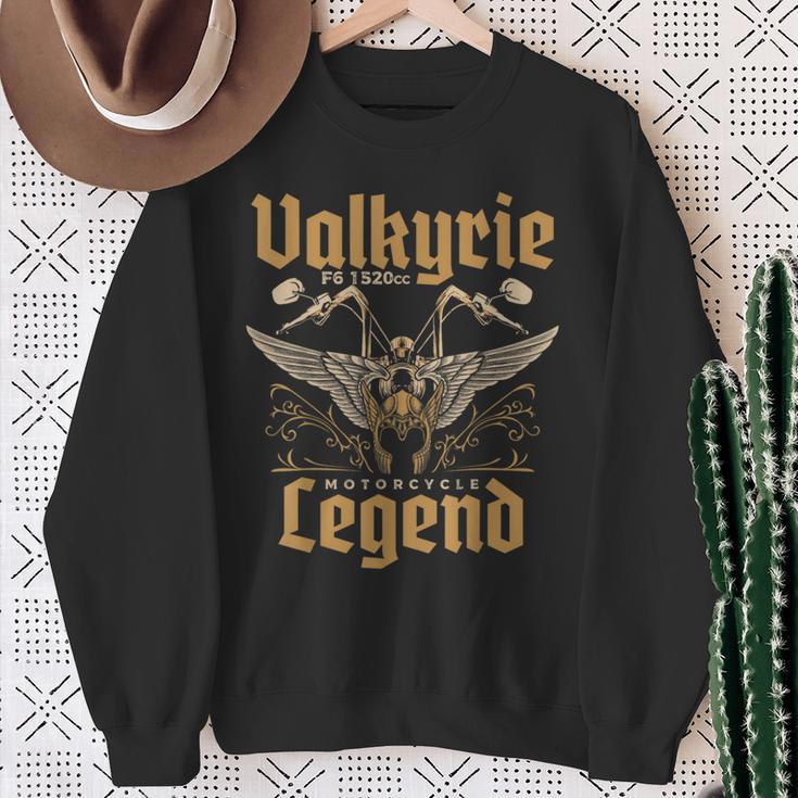 Valkyrie F6 1520Cc Motorcycle Legend Biker Sweatshirt Geschenke für alte Frauen