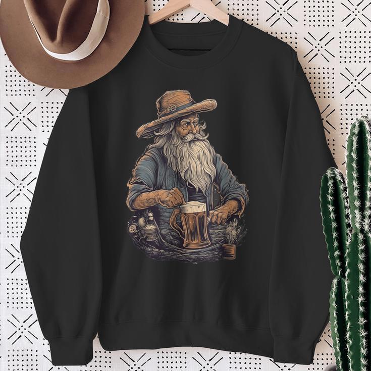 Vatertagsgeschenk Oktoberfestatertag Papa Dad Opa Sweatshirt Geschenke für alte Frauen