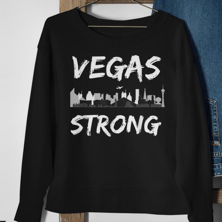 Vegas Strong Nevada Proud Vintage Sweatshirt Gifts for Old Women