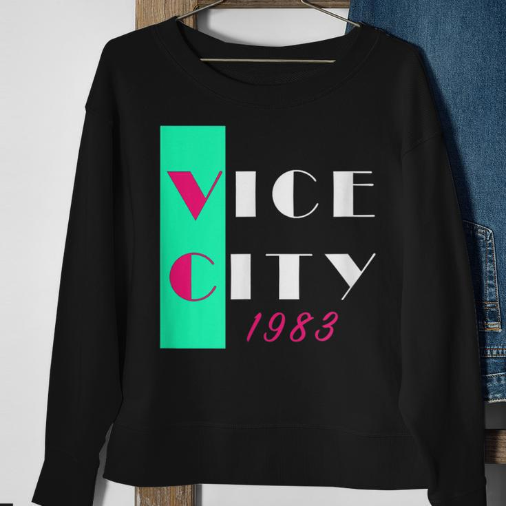 Vice City 1983 Sweatshirt Gifts for Old Women