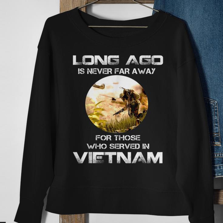 Vietnam War Veteran Never Forget Vietnam War Sweatshirt Gifts for Old Women