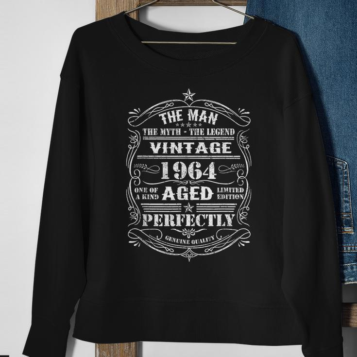 Vintage 1964 Birthday For The Man Myth Legends Sweatshirt Gifts for Old Women