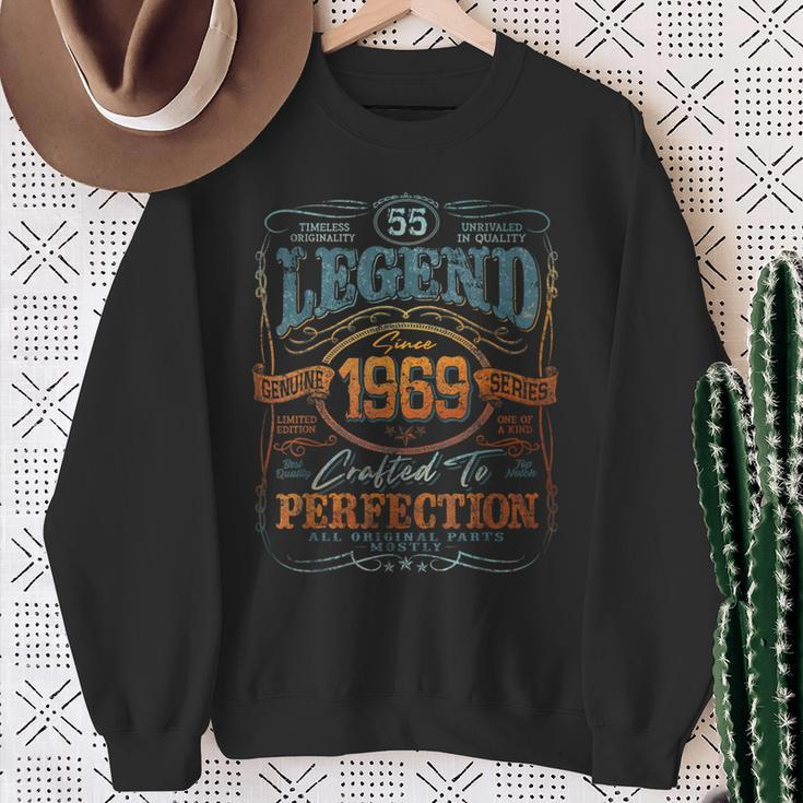 Vintage 1969 Limited Edition 55 Year Old 55Th Birthday Sweatshirt Gifts for Old Women