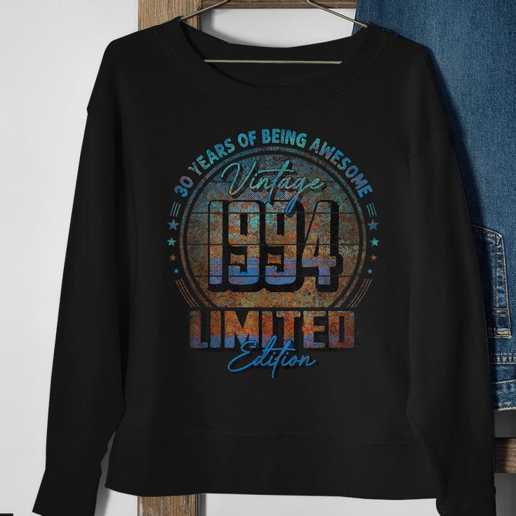 Vintage 1994 Limited Edition 30 Year Old 30Th Birthday Sweatshirt Gifts for Old Women