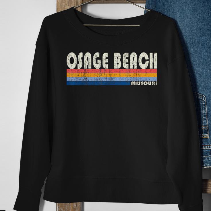 Vintage 70S 80S Style Osage Beach Mo Sweatshirt Gifts for Old Women