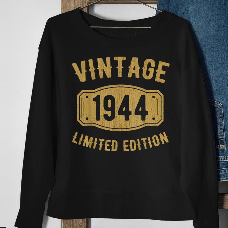 Vintage 80 Birthday Decorations 80Th Bday 1944 Birthday Sweatshirt Gifts for Old Women