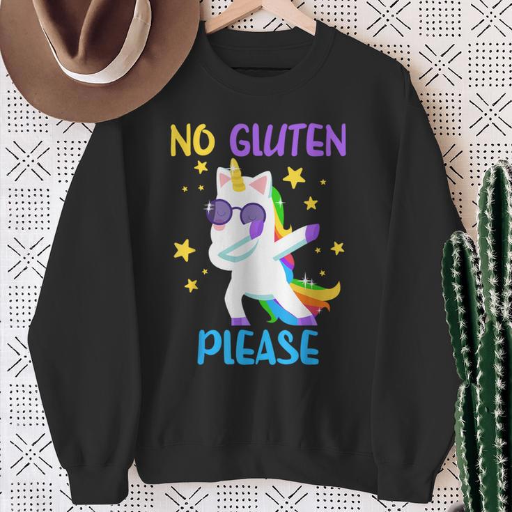 Vintage Celiac Disease Organic Paleo Gluten Free Sweatshirt Gifts for Old Women