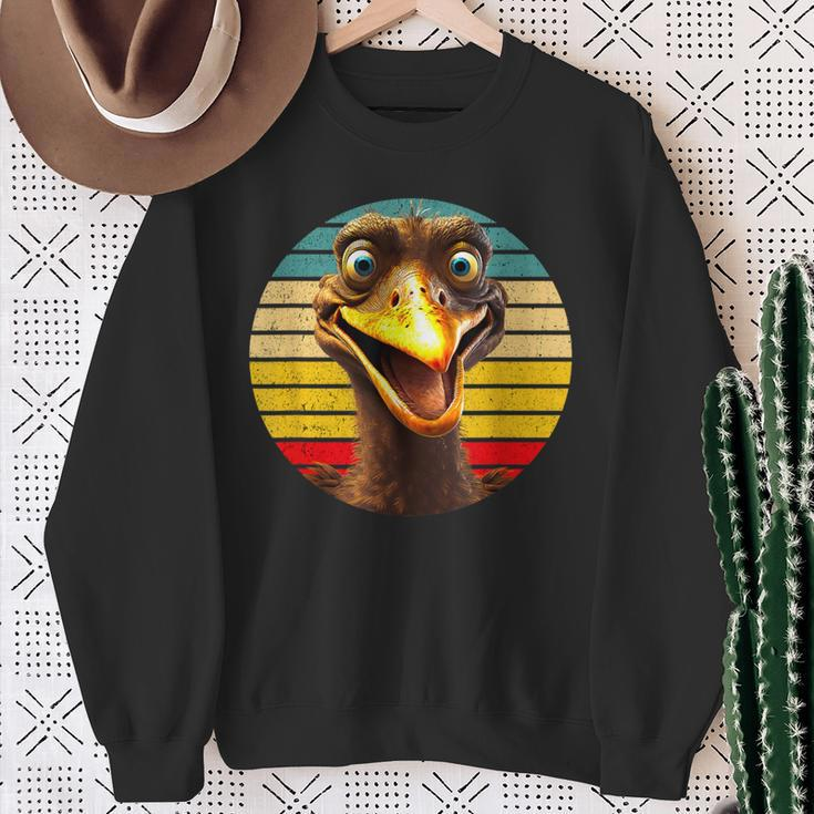 Vintage Dodo Dodo Bird Sweatshirt Geschenke für alte Frauen