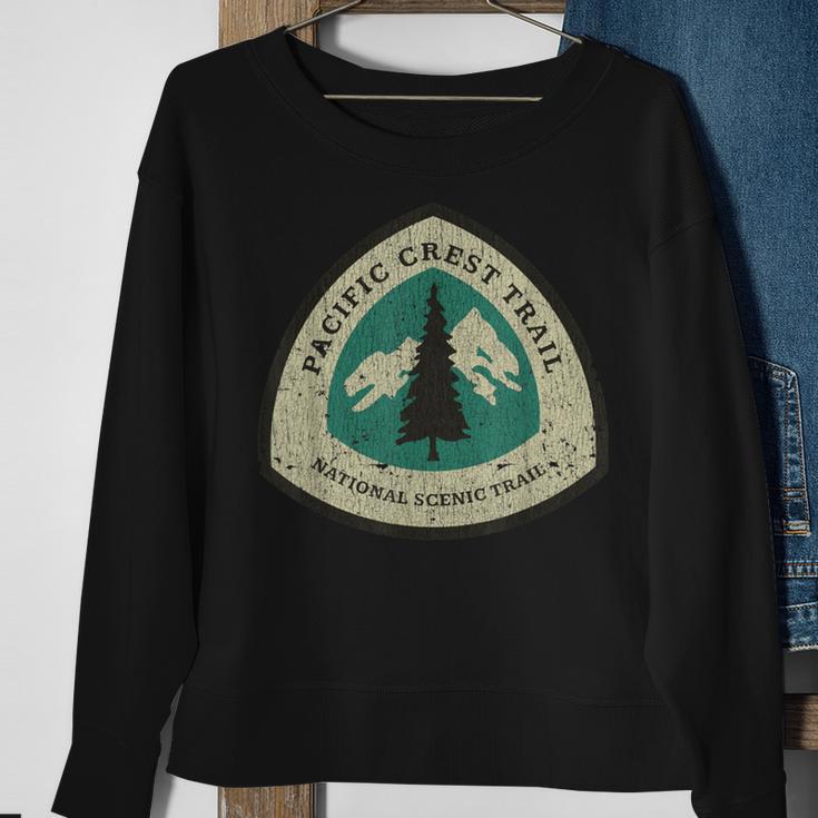 Vintage Pacific Crest National Trail 1968 Lover Hiking Sweatshirt Gifts for Old Women