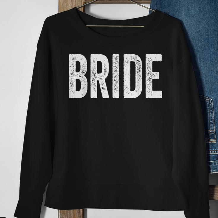 Vintage Retro Bride Bridal Bachelorette Party Matching Sweatshirt Gifts for Old Women