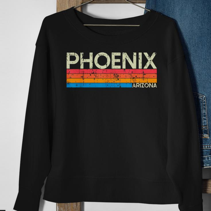 Vintage Retro Phoenix Arizona Distressed Sweatshirt Gifts for Old Women